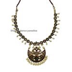 MARGAM HALF MOON NECKLACE