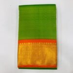 SNEHA GREEN WITH ORANGE