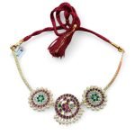 PEACOCK MARGAM NECKLACE